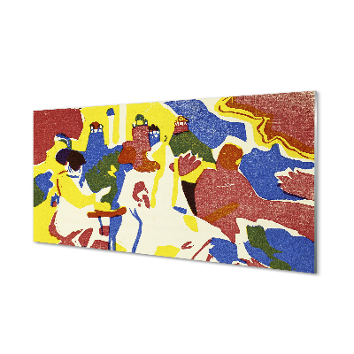 Pintura acrílica Oriental (Orientalisches) - Wassily Kandinsky