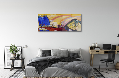 Pintura acrílica Pintura com Troika - Wassily Kandinsky