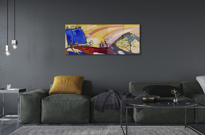 Pintura acrílica Pintura com Troika - Wassily Kandinsky