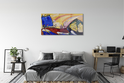 Pintura acrílica Pintura com Troika - Wassily Kandinsky