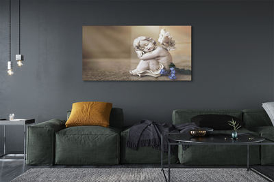 Quadro acrílico Placas de flores de anjo adormecido