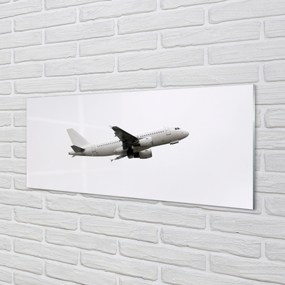 Pintura acrílica Céu da cidade ao pôr do sol