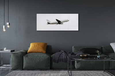 Pintura acrílica Céu da cidade ao pôr do sol