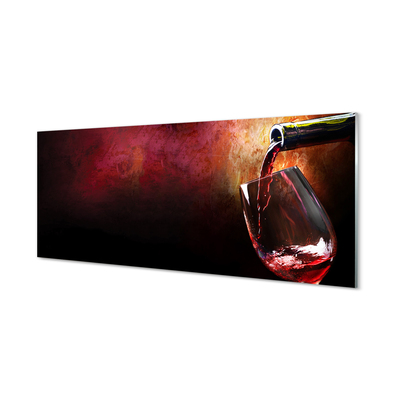 Quadro acrílico Vinho tinto