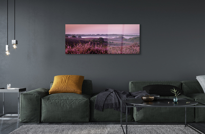 Pintura acrílica Campo de urze