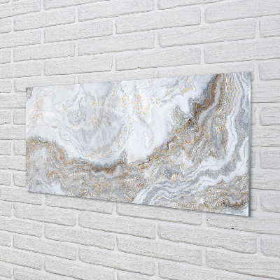 Quadro acrílico Manchas de mármore em pedra