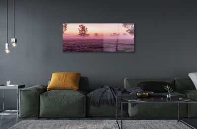 Pintura acrílica Campo de urze