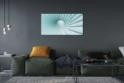 Quadro acrílico Túnel geométrico