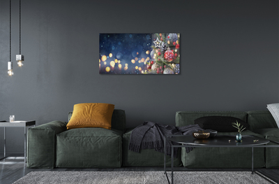 Pintura acrílica Decorações de neve para árvores de Natal