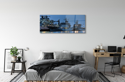 Quadro acrílico Navios mar céu