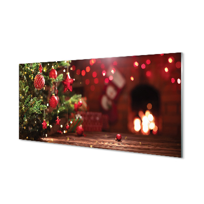 Pintura acrílica Presentes de enfeites de árvore de Natal