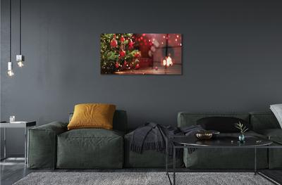 Pintura acrílica Presentes de enfeites de árvore de Natal