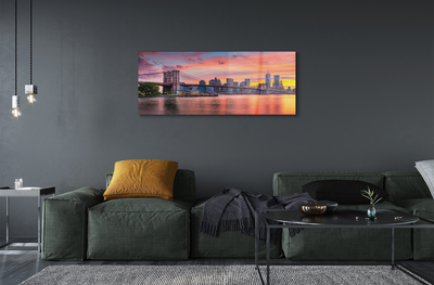 Pintura acrílica Ponte do Nascer do Sol