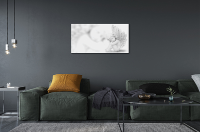 Pintura acrílica Anjo adormecido