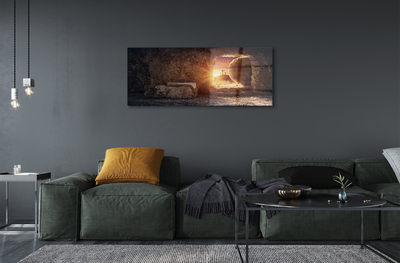 Pintura acrílica Caverna das Cruzes do Sol