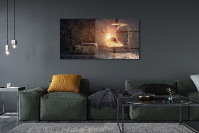 Pintura acrílica Caverna das Cruzes do Sol