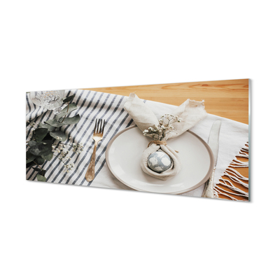 Pintura acrílica Prato de flor de ovo