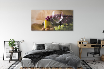 Pintura acrílica Copo vazio de uvas