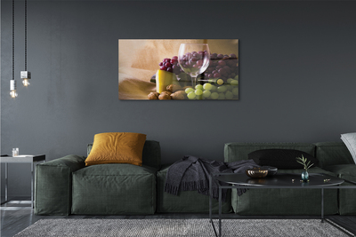 Pintura acrílica Copo vazio de uvas