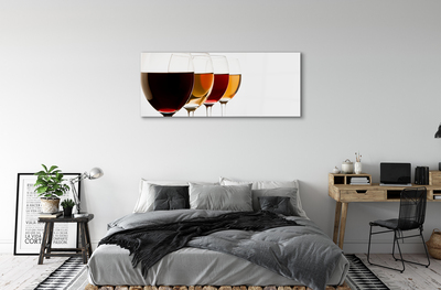 Quadro acrílico Taças de vinho