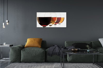Quadro acrílico Taças de vinho