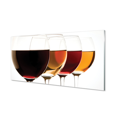 Quadro acrílico Taças de vinho