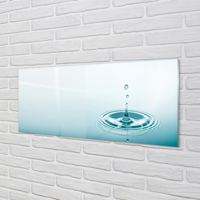 Pintura acrílica Macro gota d'água