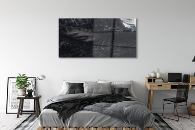 Pintura acrílica Uma figura escura