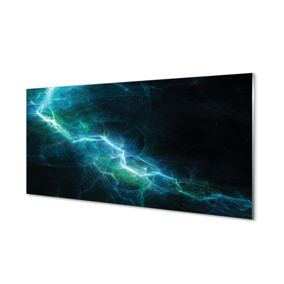 Quadro acrílico Relâmpago fractal