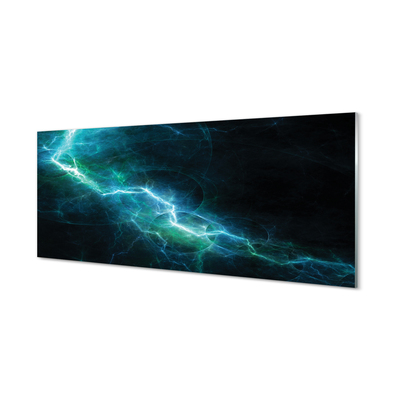 Quadro acrílico Relâmpago fractal