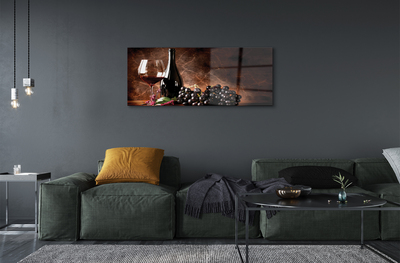 Pintura acrílica Uma taça de vinho