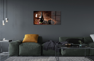 Pintura acrílica Uma taça de vinho