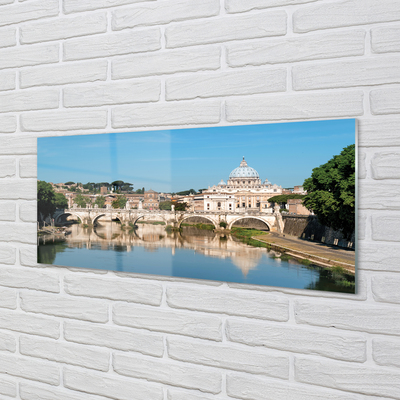 Quadro acrílico Pontes do Rio Roma