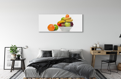 Quadro acrílico Frutas em uma tigela