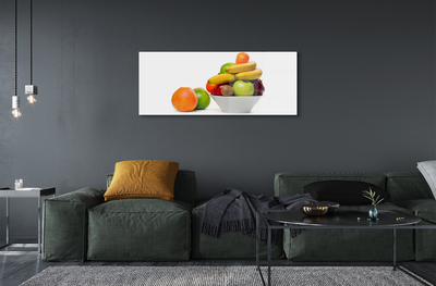 Quadro acrílico Frutas em uma tigela