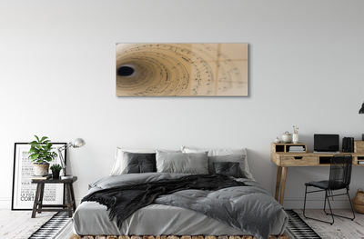 Quadro acrílico Partitura