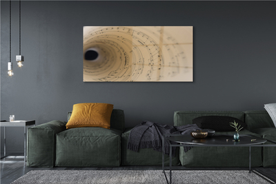 Quadro acrílico Partitura