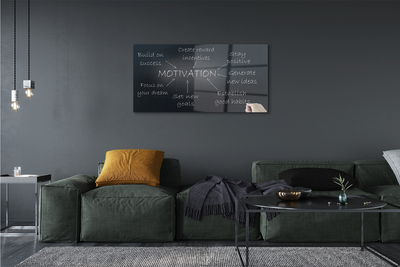 Quadro acrílico Quadro de motivação