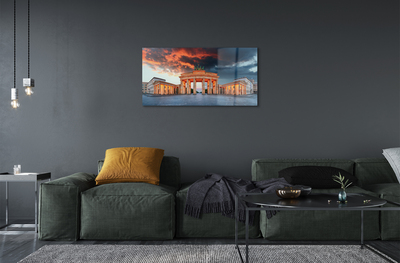 Pintura acrílica Portão de Brandemburgo na Alemanha