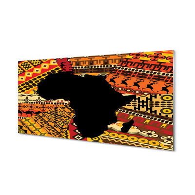 Quadro acrílico Padrões de mapas