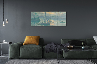 Quadro acrílico Nascer do sol - Claude Monet