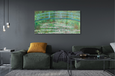 Quadro acrílico Passarela Japonesa - Paul Cézanne