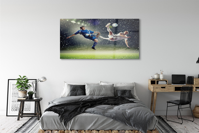 Pintura acrílica Pessoas bola de chuva