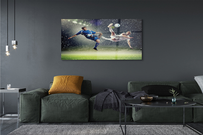 Pintura acrílica Pessoas bola de chuva