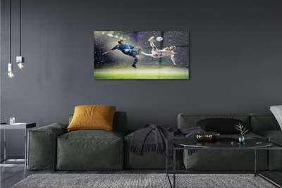 Pintura acrílica Pessoas bola de chuva