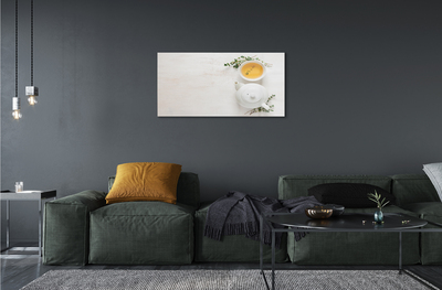 Quadro acrílico Um bule de chá