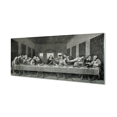 Pintura acrílica A peça A Última Ceia