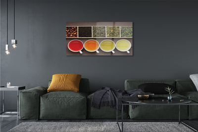 Pintura acrílica Chás de ervas