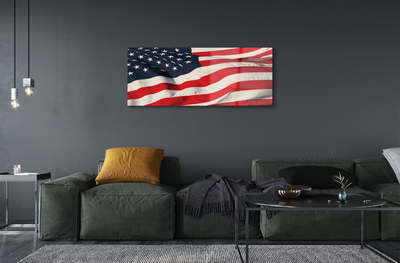 Quadro acrílico Bandeira dos Estados Unidos