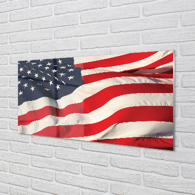 Quadro acrílico Bandeira dos Estados Unidos